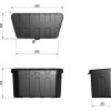 Værktøjskasse plast model PROFI-1 - Image 2