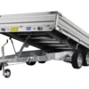 Variant 3552 UX  vippelad trailer, 2 aksler m bladfjedre