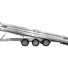 Variant 3553 UX  vippelad trailer, 3 aksler m bladfjedre